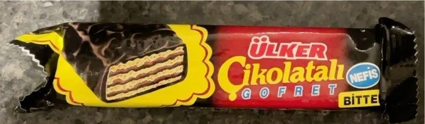 ülker Bitter Cikolatali Gofret