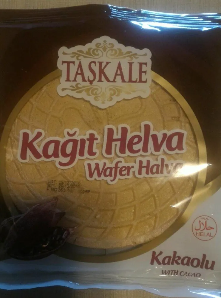 Kagit Helva Wafer Halva