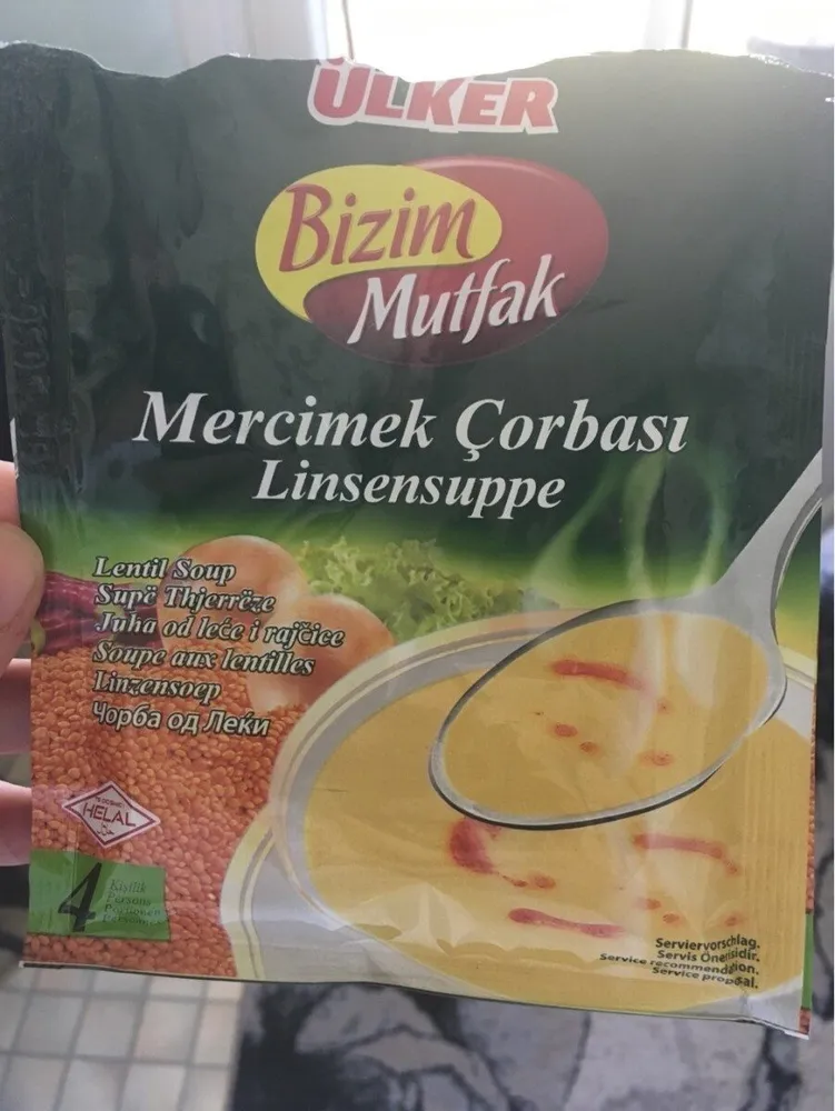 Ulker Bizim Mutfak Lentil Soup