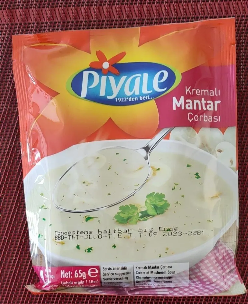 Cream of mushroom soup