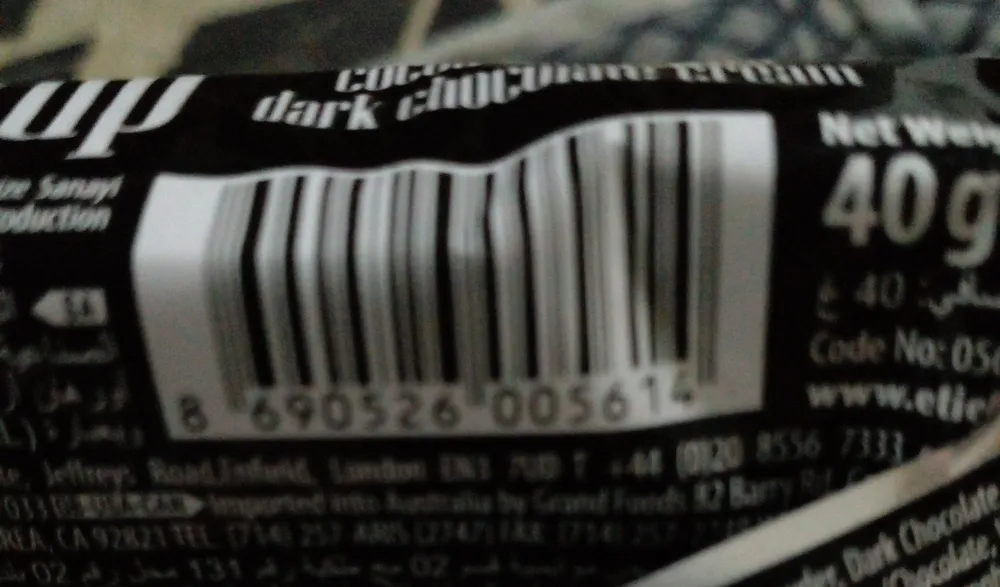 Wafe'up with Dark Choco Cream