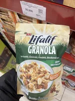 Lifalif Yer Fıstıklı Üzümlü Fındıklı Bademli Granola