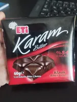 Eti Karam %54 Kakaolu Bitter Çikolata