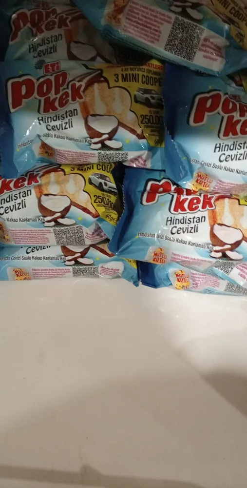 Pop Kek Hindistan Cevizli