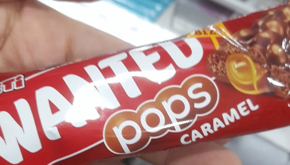 Wanted pops caramel big size