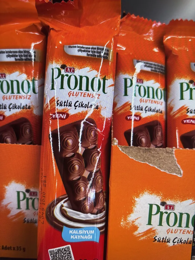 Pronot Glutensiz Sütlü Çikolata