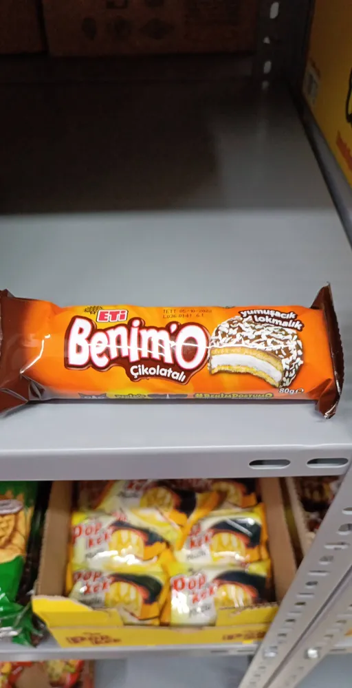 Eti Benimo Lokmalık Çikolatalı Bisküvi