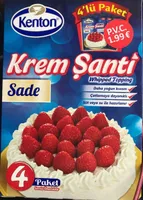 Krem şanti - Sade