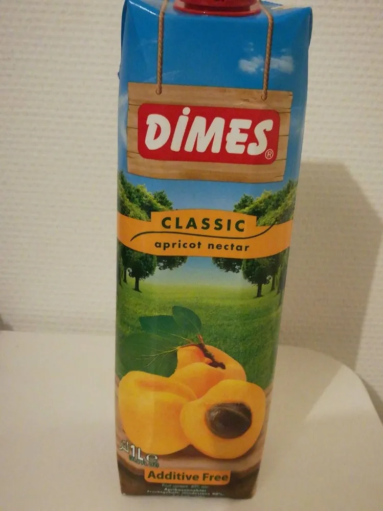 Jus D'abricot Brick 1 L X 12 Dimes