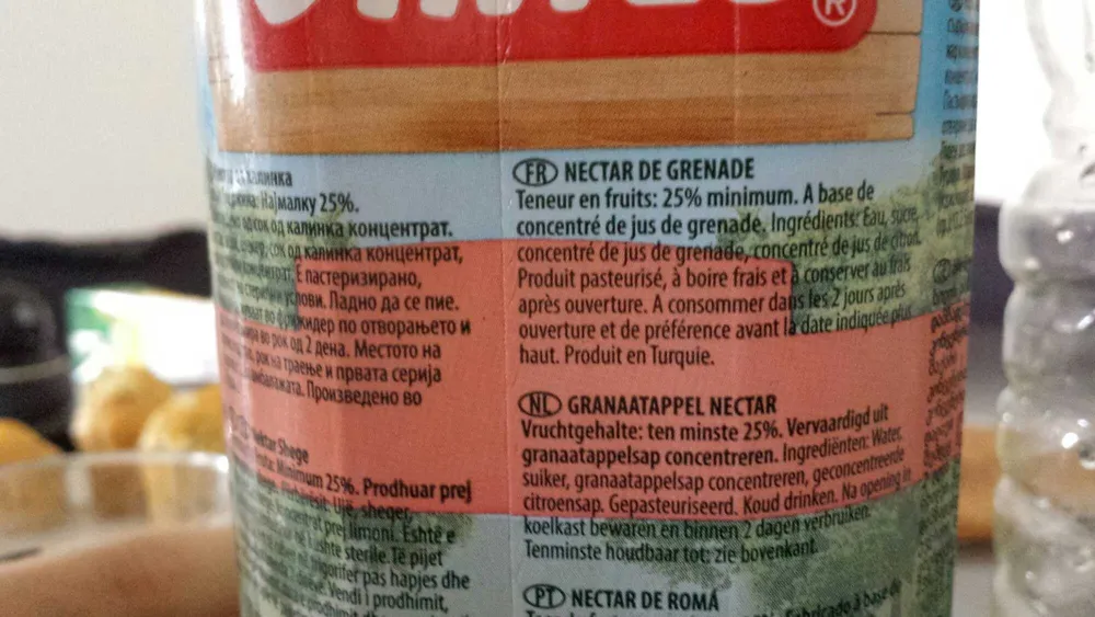 Active Pomegranate Nectar