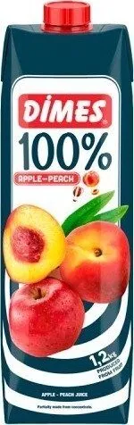 100% Apple & Peach Juice