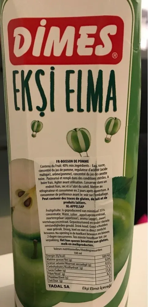 Dimes Sour Apple Drink