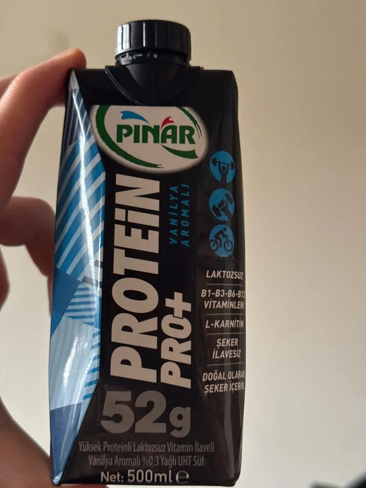 High Protein Lactose Free Vitamin Added Vanilla Flavour UHT Milk