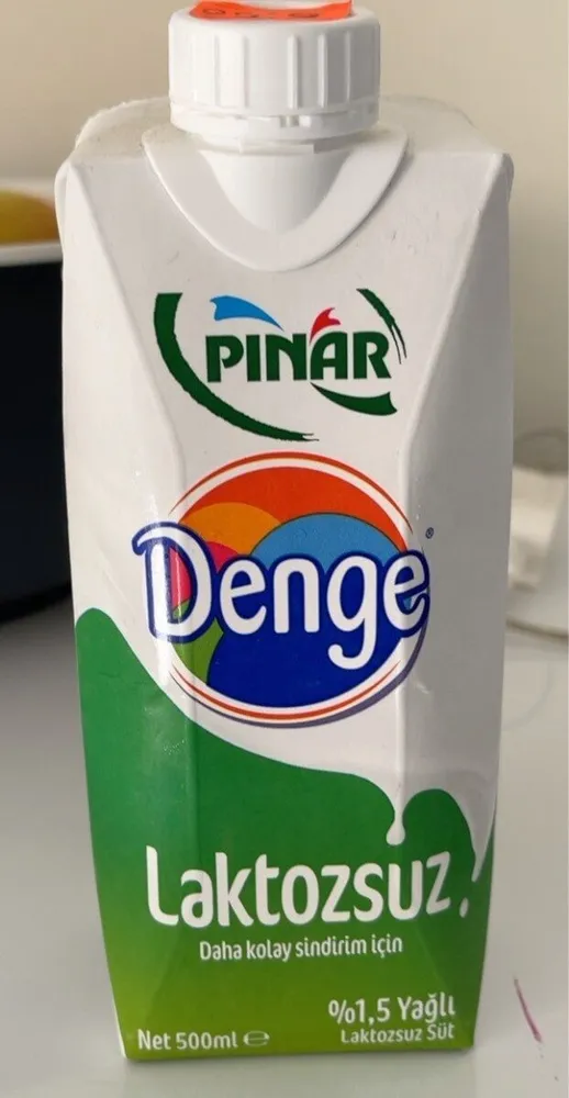Pınar süt 500 laktozsuz light