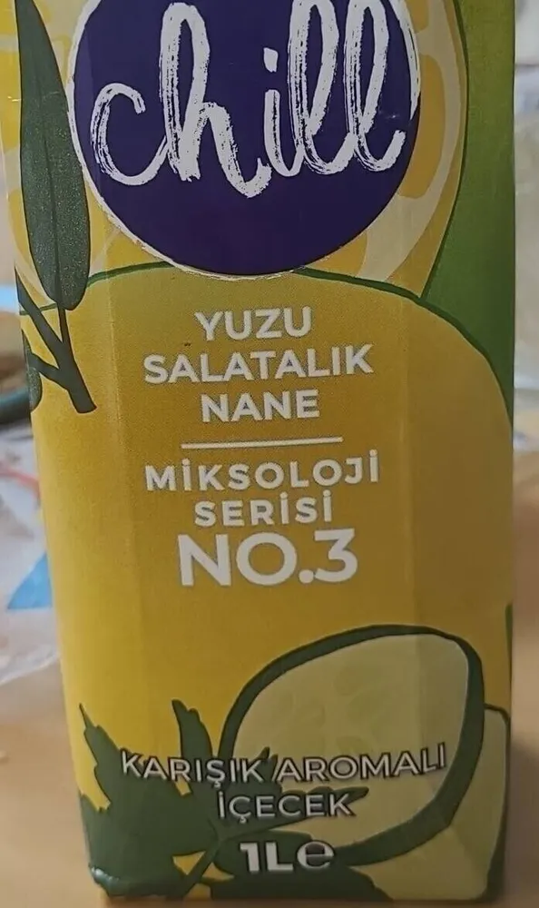 Chill yuzu salatalik nane