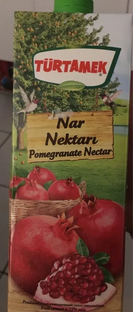 Tamek Nar Suyu / Pomegranate Juice - 1 LT / Tetra Pack