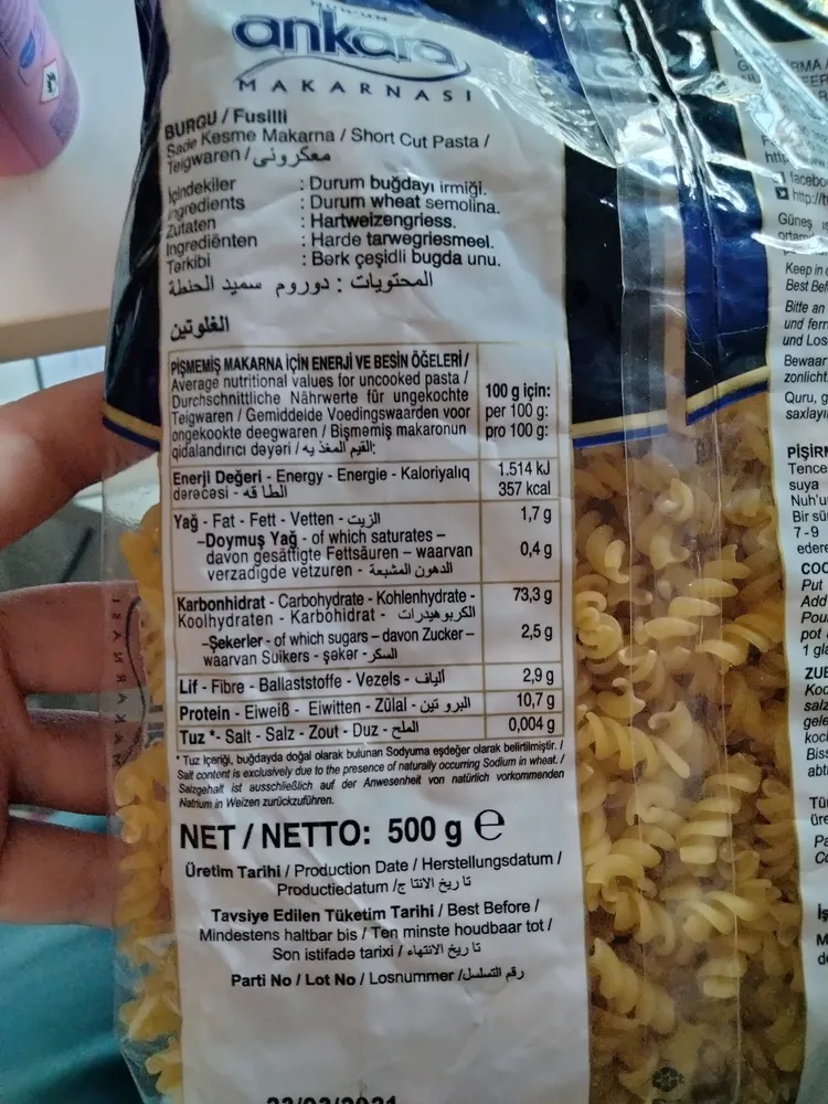 Burgu / Fusilli