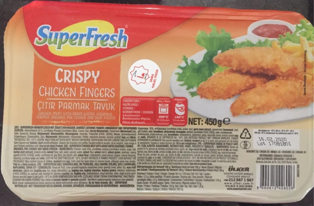 Crispy Chicken Fingers