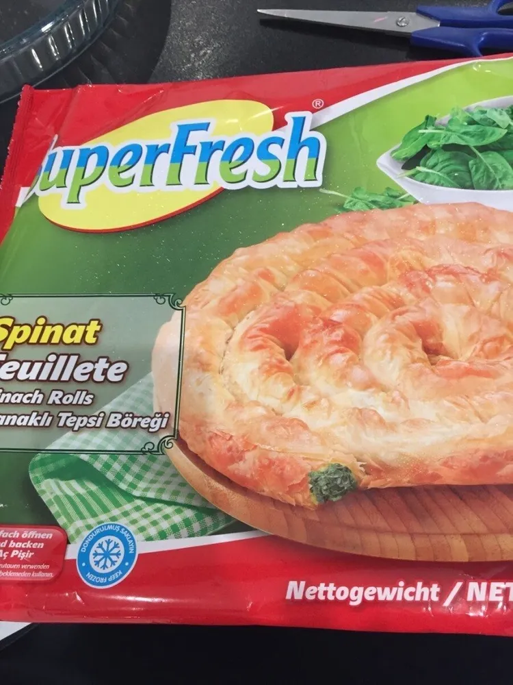 Feuilleté farci aux epinards