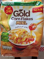 Gold corn flakes miel