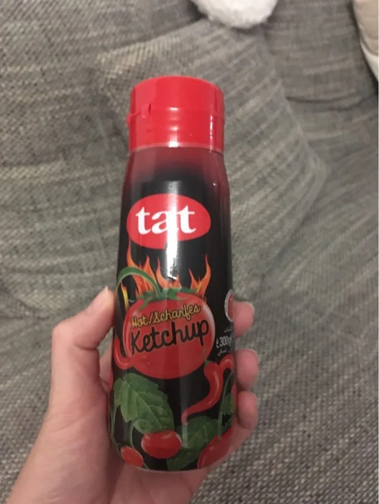 Hot/scharfes ketchup