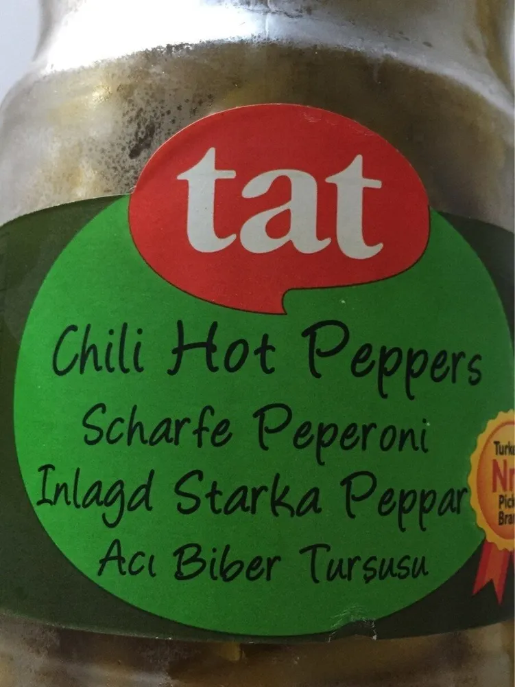 Chili hot peppers