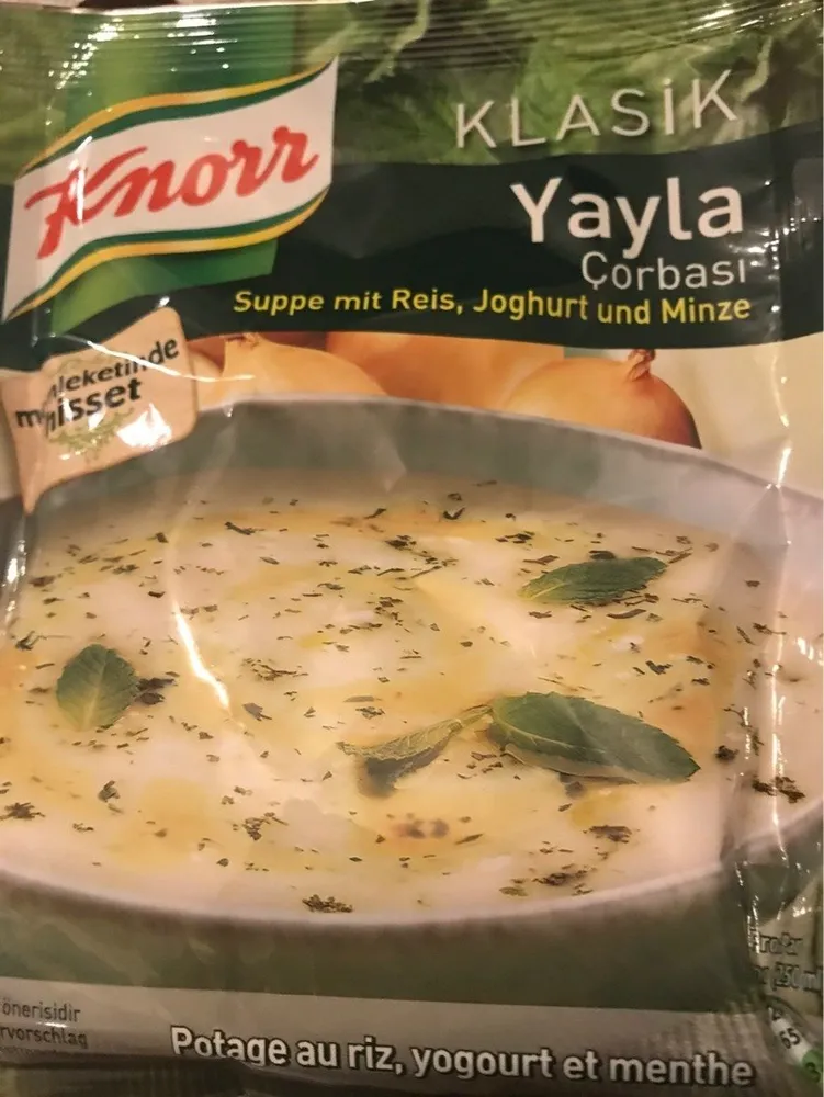 Yayla Corbasi, Suppe Mit Reis, Joghurt Und Minze