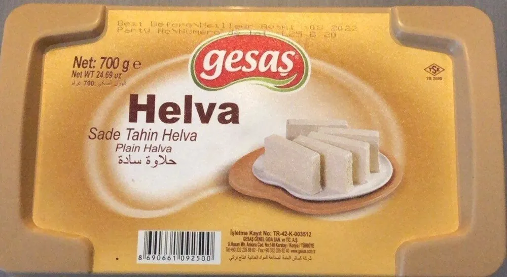 Plain Halva