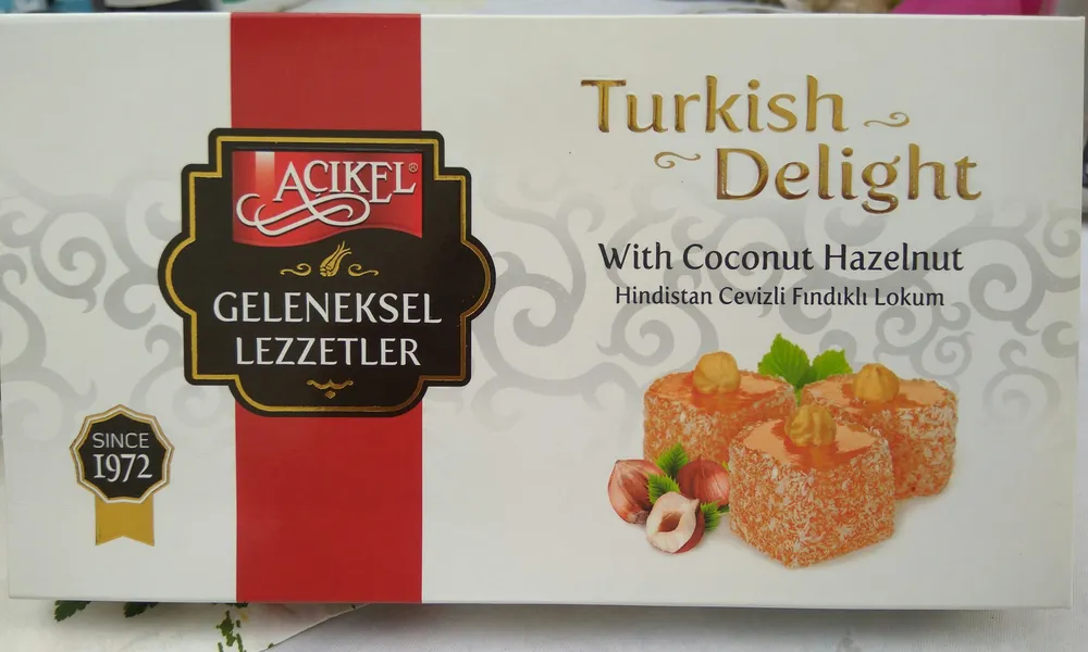 Turkish Delight with Coconut Hazelnut