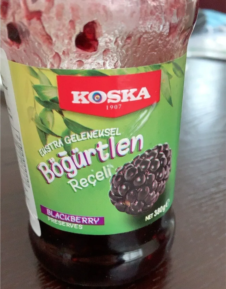 Böğürtlen reçeli