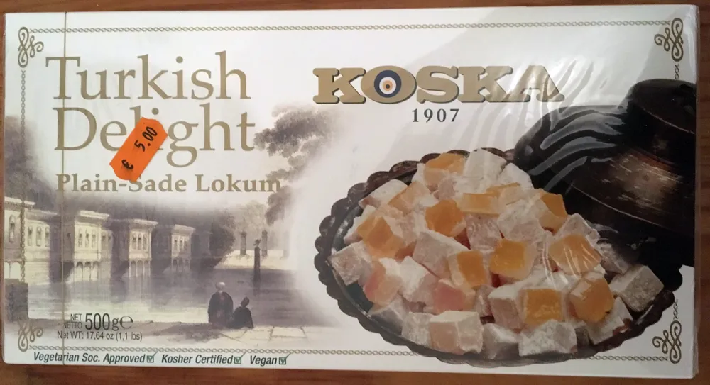 Koska Turkish Delights Plain 500G (Pack Of 2)