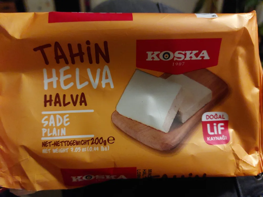 Tahin Helva