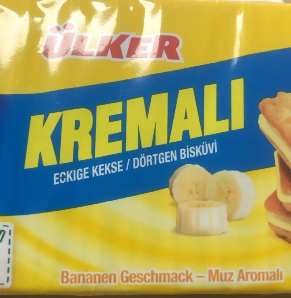 Kekse mit Bananen Geschmack