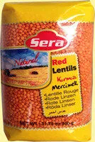 Lentilles rouges