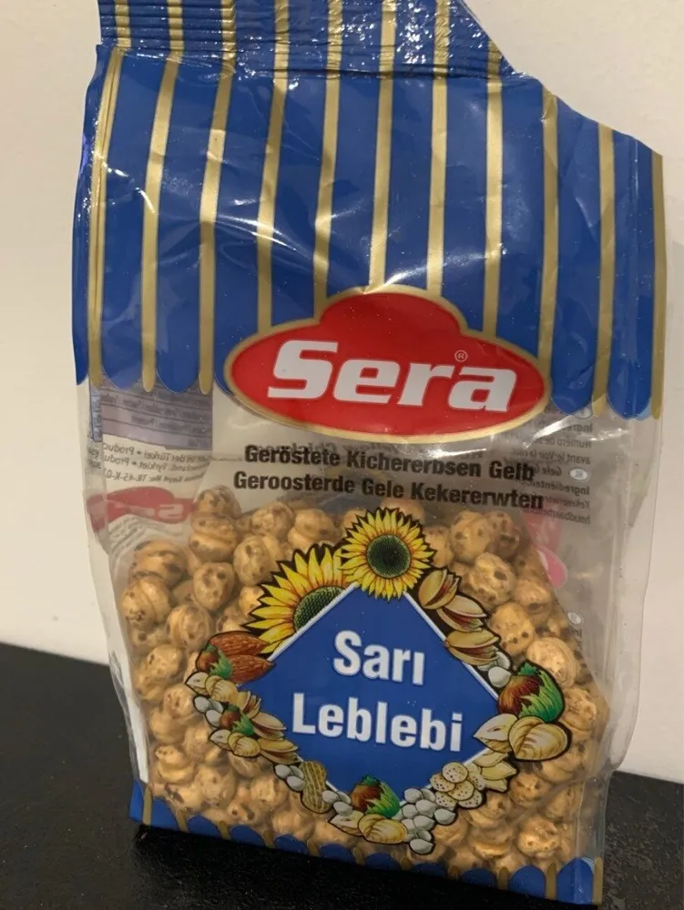 Pois chiches jaunes grillés