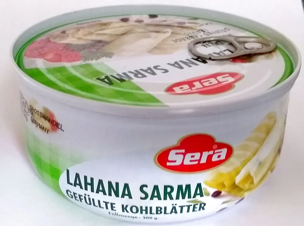 Gefüllte Kohlblätter