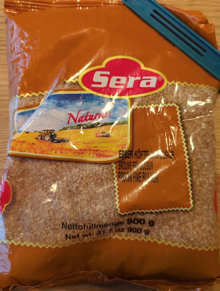 Broune fein Bulgur