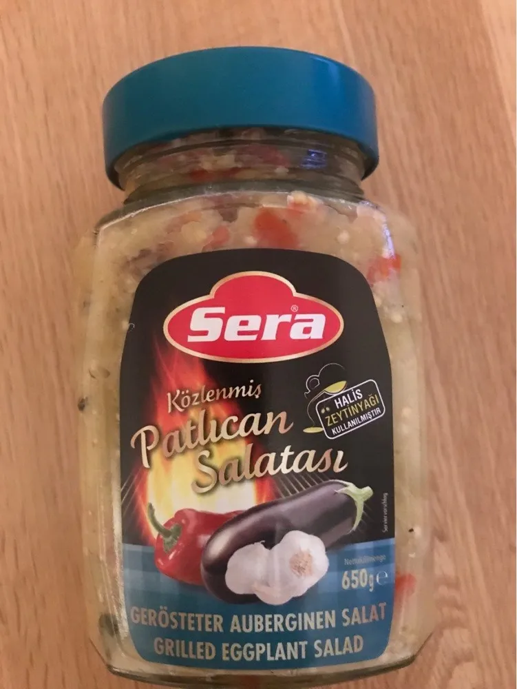 Salade aubergines grillées