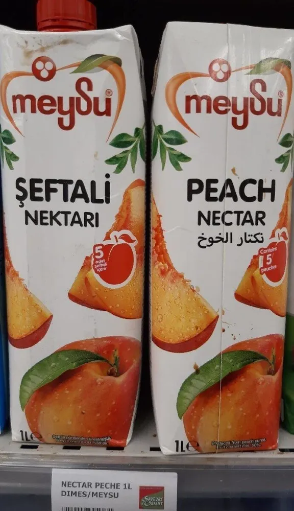 meySu Nectar pêche