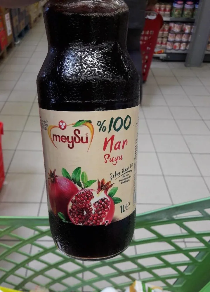 Meysu Nar Suyu / Pomegranate Juice - 1 LT / Tetra Pack