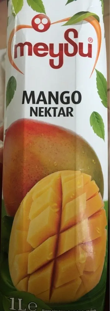 Meysu Mango Nektari / Mango Juice - 1 LT / Tetra Pack