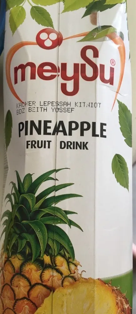 Meysu Ananas Suyu / Pineapple Juice - 1 LT / Tetra Pack