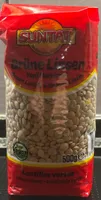 Grüne Linsen getrocknet