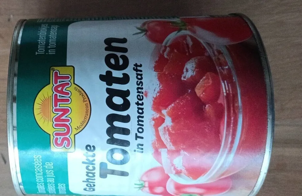 Gehackte Tomaten
