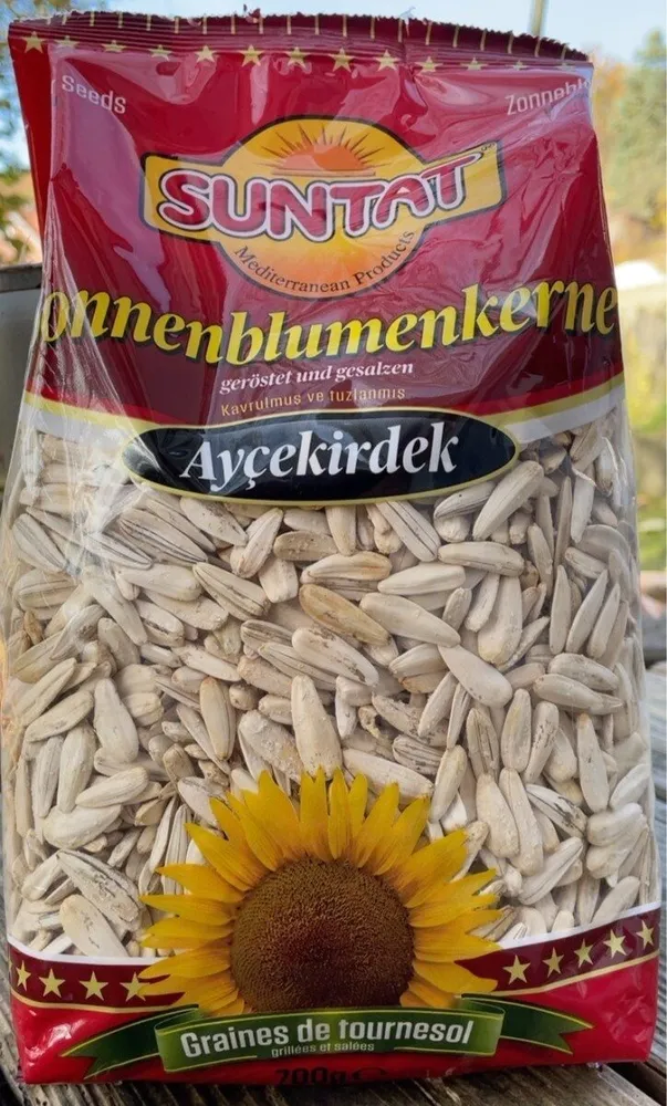 Sonnenblumenkerne geröstet und gesalzen