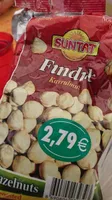 Noisettes suntat