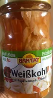 White Cabbage + Sauce In Brine with sauce in paprika paste