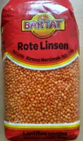 Lentilles rouges