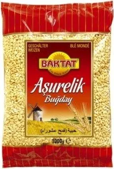 Baktat Weizen FüR Asure, Geschält , 2er Pack (2 x 1 KG Packung)