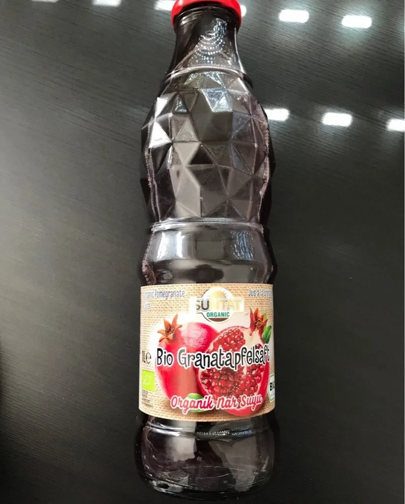 Bio granatapfelsaft
